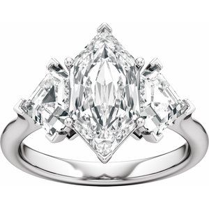 Prestige Three-Stone Engagement Ring