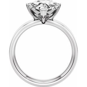 Shield Cut Engagement Ring