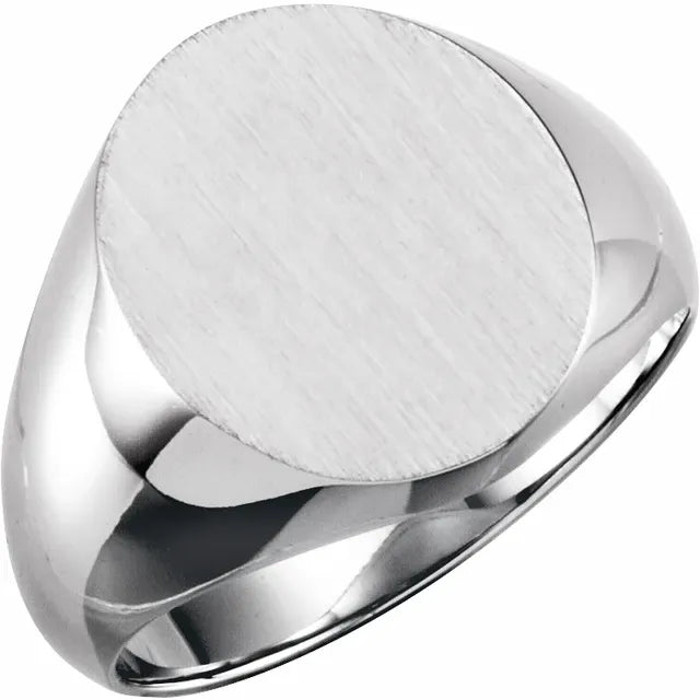 Oval Signet Ring