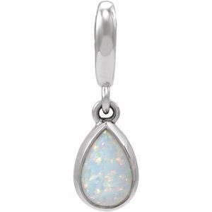 Cabochon Charm Pendant