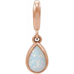 Cabochon Charm Pendant