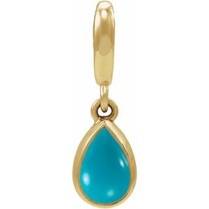 Cabochon Charm Pendant
