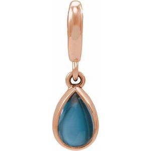 Cabochon Charm Pendant