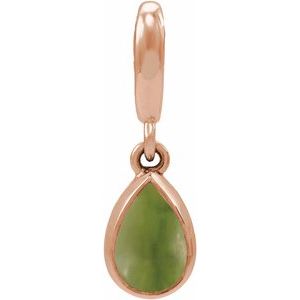 Cabochon Charm Pendant