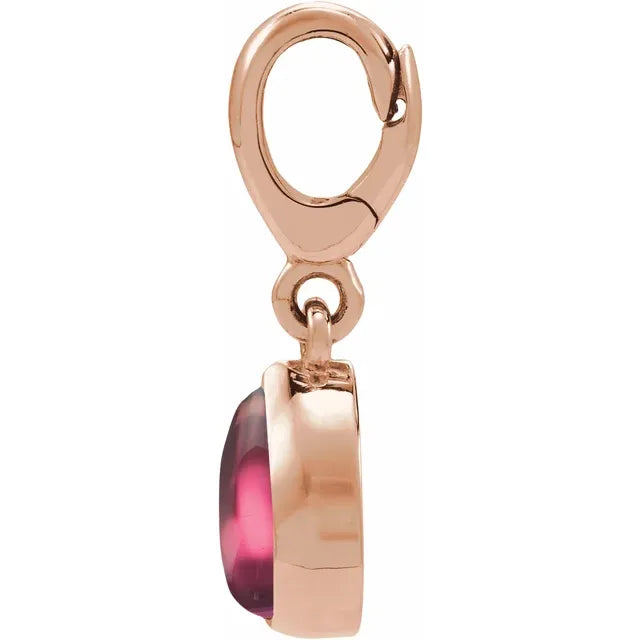 Cabochon Charm Pendant