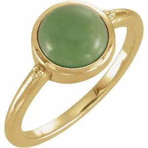 14K Yellow Gold