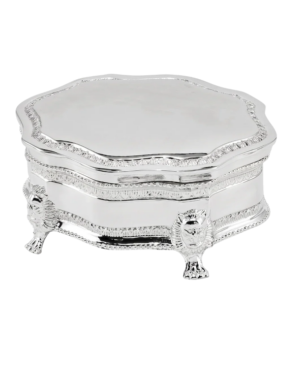 Argent de Versailles, Silver-Plated Victorian Jewelry Box