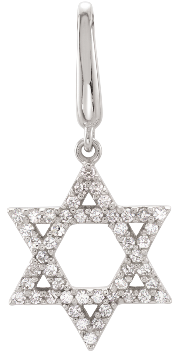 L'Étoile de David, Diamond Star of David Charm