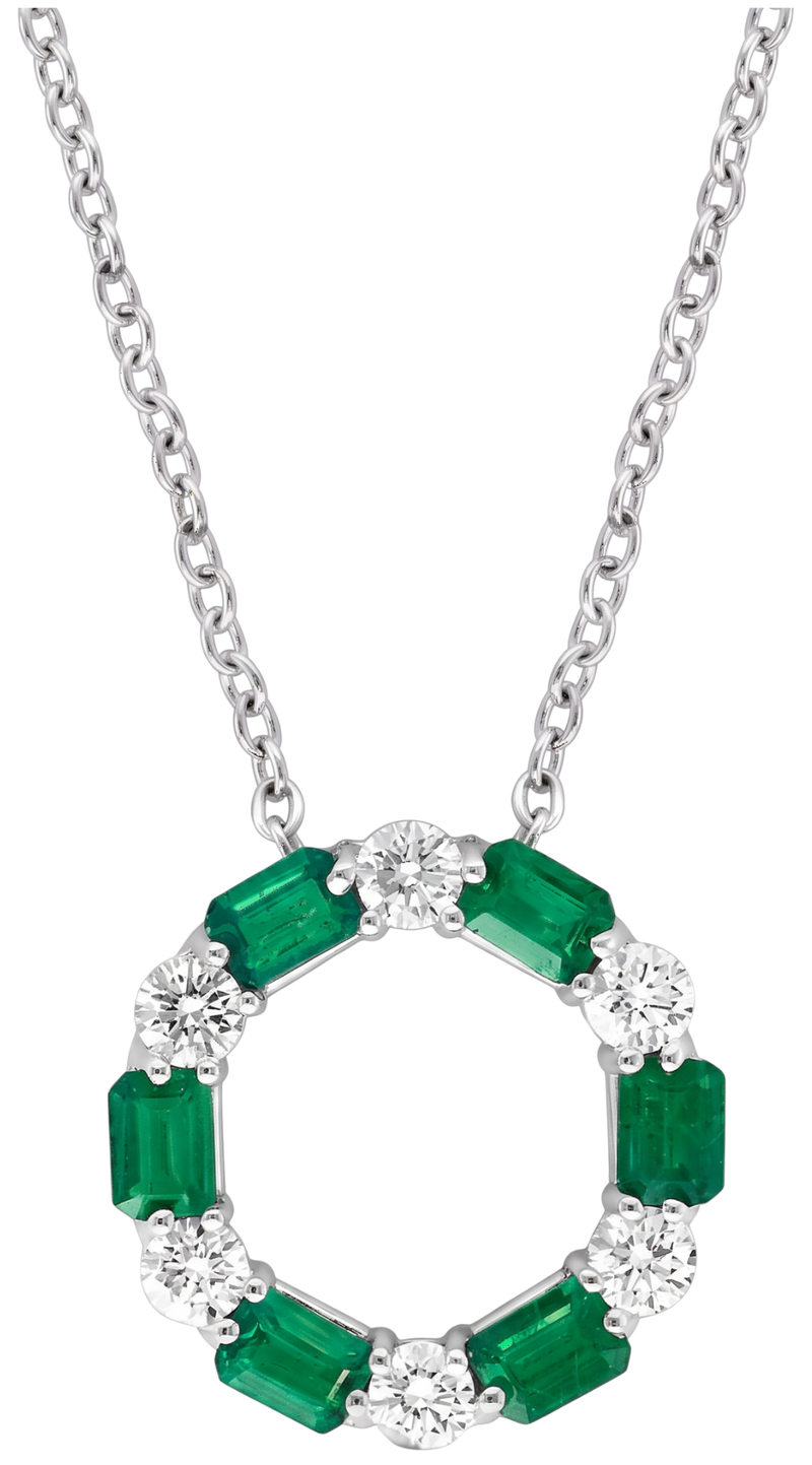 Le Cercle Vert Emerald Necklace