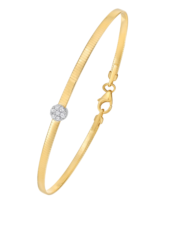 Rayon de Montmartre, Gold & Diamond Halo Bracelet