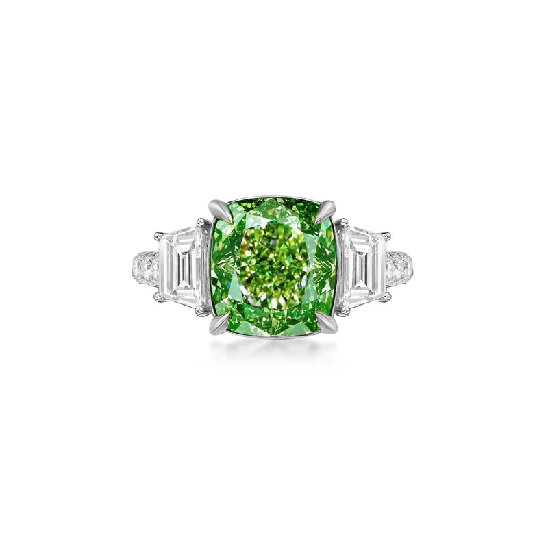 Arabesque 3, Natural Diamonds Fancy Green