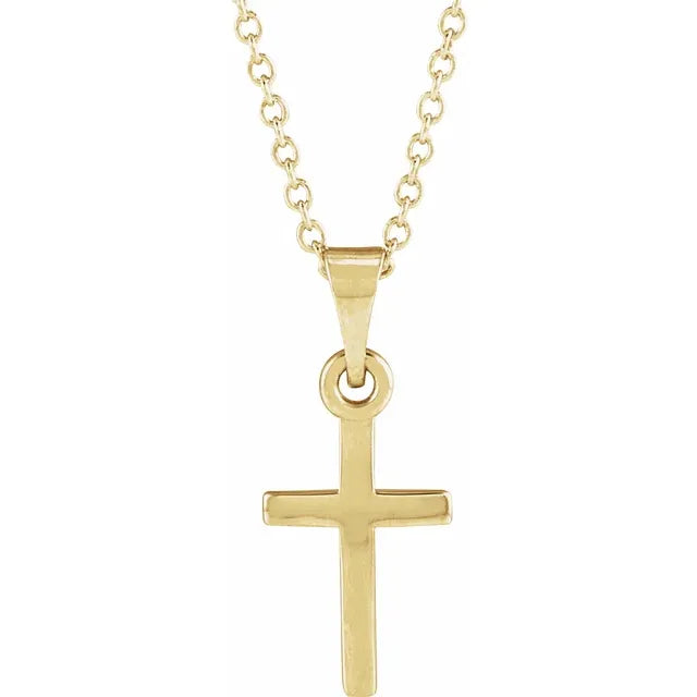 Gold Cross Necklace