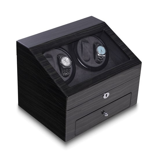 Le Reflet de la Seine, Ash Wood & Glass Watch Winder