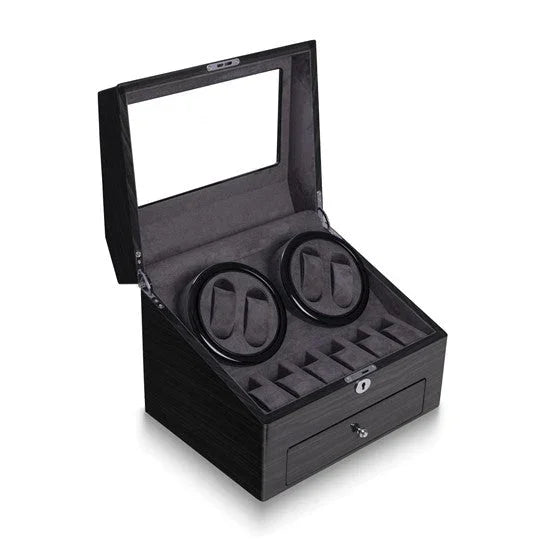 Le Reflet de la Seine, Ash Wood & Glass Watch Winder