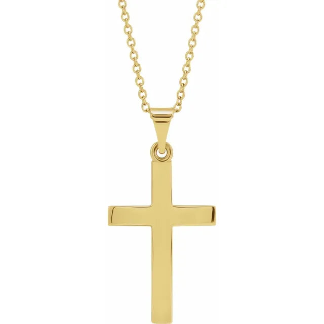 Gold Cross Necklace