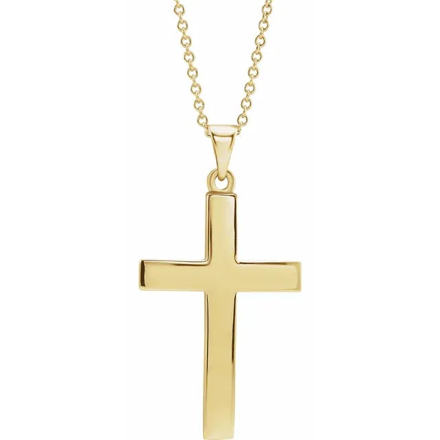 Gold Cross Necklace