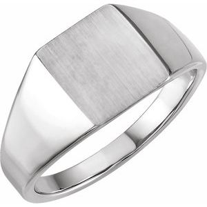 14K White Gold