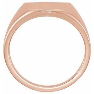 Shield Signet Ring 11mm