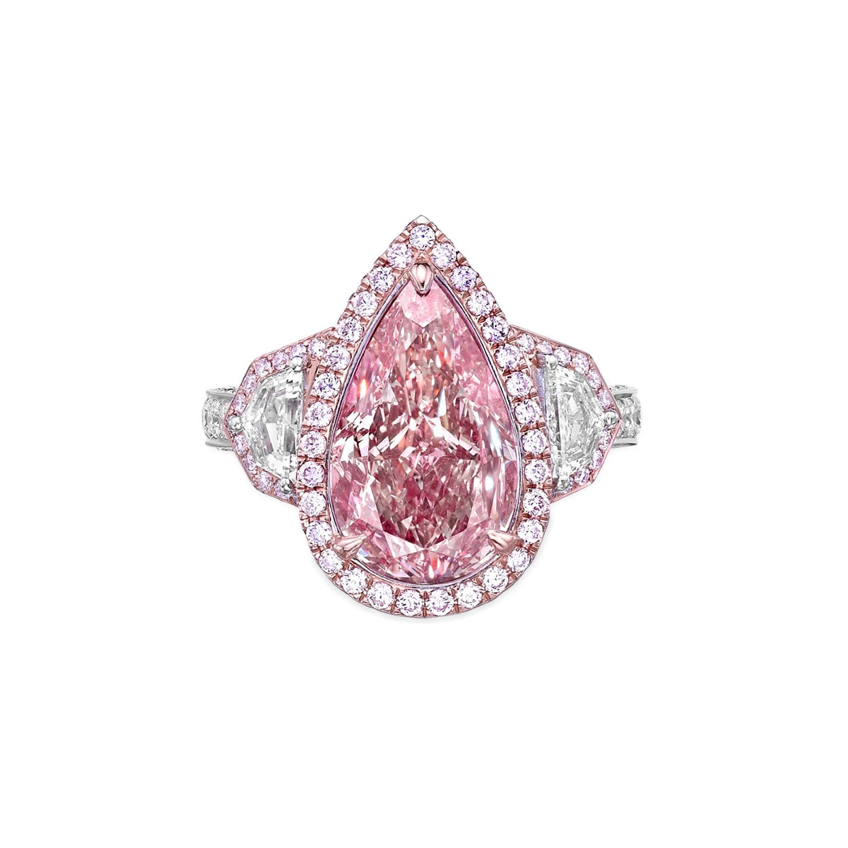 Arabesque 5, Natural Diamonds & Pink Diamonds