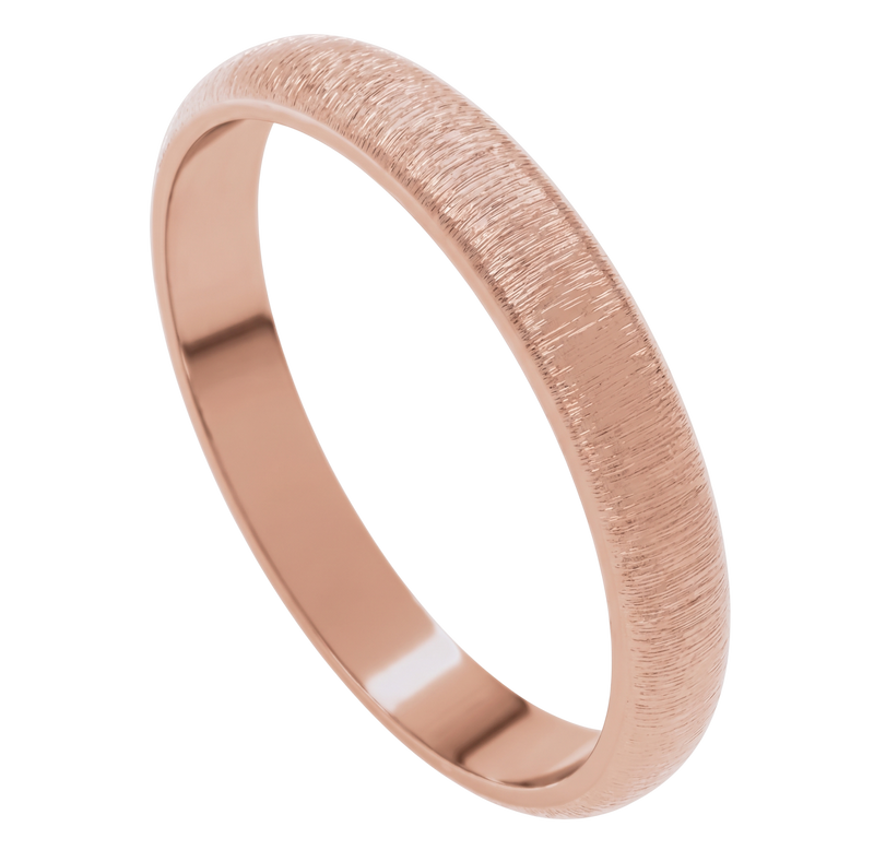 L'Alliance, Textured Half Round Band