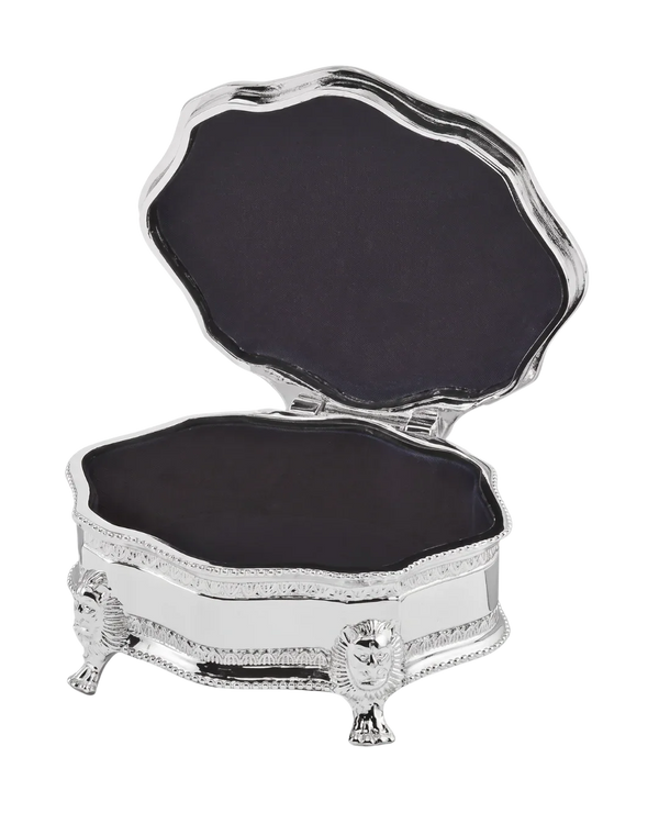 Argent de Versailles, Silver-Plated Victorian Jewelry Box