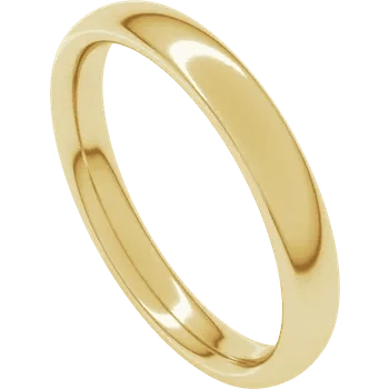 Classic 3mm European-Style Band