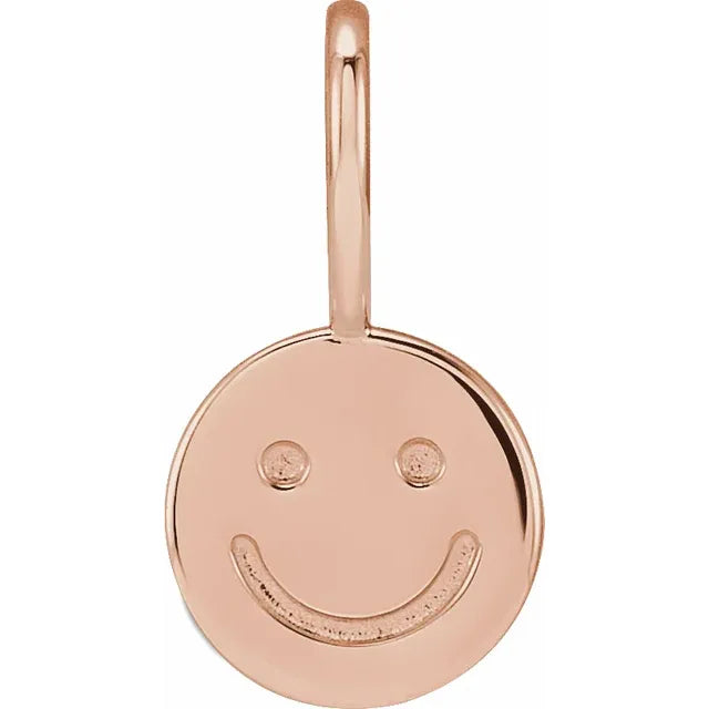 Smiley Face Charm Pendant
