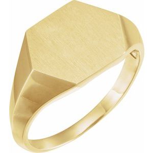 14K Yellow Gold