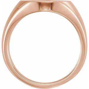 Lustre de Versailles, Gold Fleur-de-Lis Signet Ring