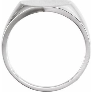 Empress Shield Signet Ring 14mm