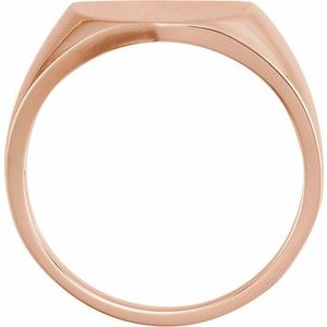 Empress Shield Signet Ring view 6