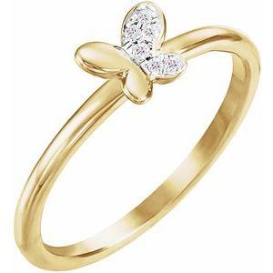 14K Yellow Gold