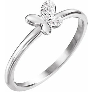 14K White Gold