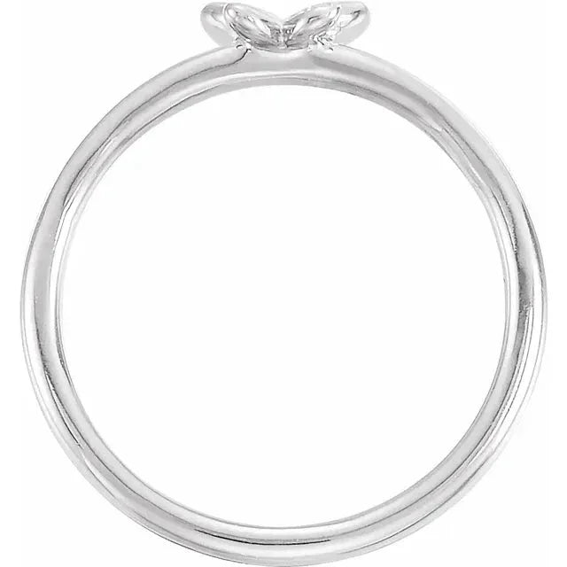 Lumière de Biarritz, Natural Diamond Butterfly Ring