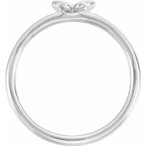 Lumière de Biarritz, Natural Diamond Butterfly Ring