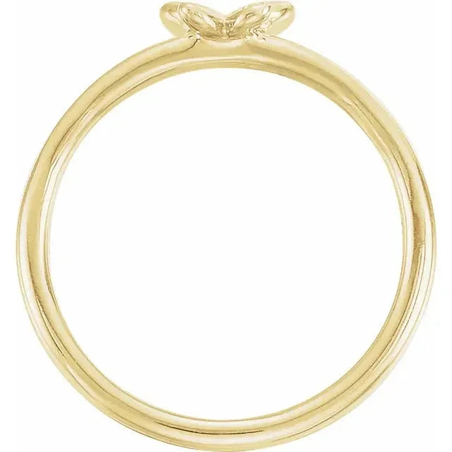 Lumière de Biarritz, Natural Diamond Butterfly Ring