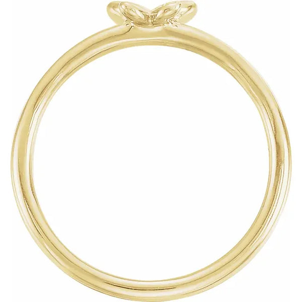 Lumière de Biarritz, Natural Diamond Butterfly Ring