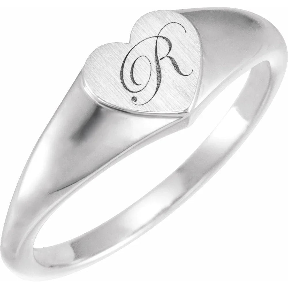 L'Aube de la Côte d'Azur, Heart Signet Ring
