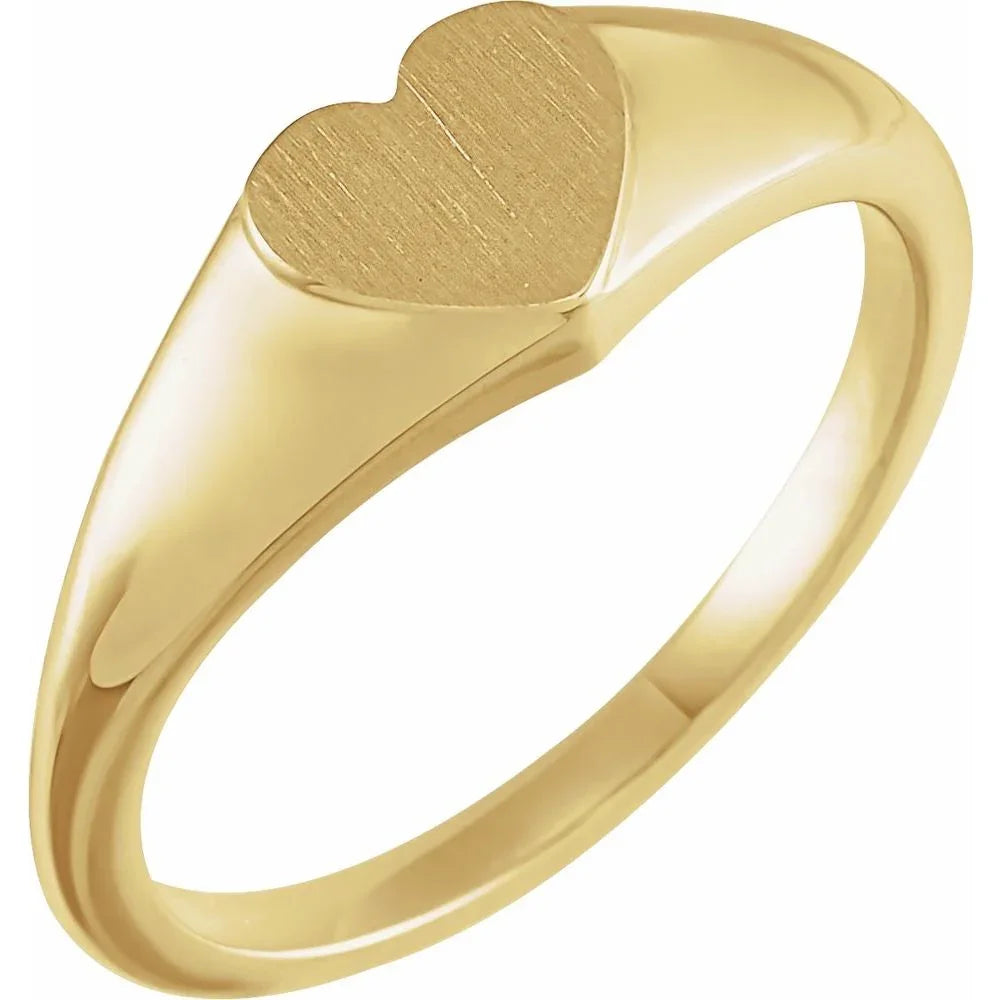 L'Aube de la Côte d'Azur, Heart Signet Ring