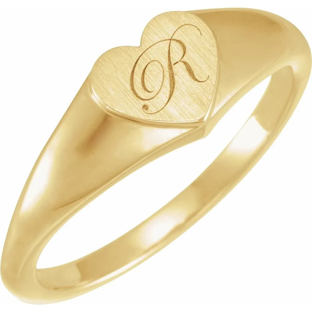 L'Aube de la Côte d'Azur, Heart Signet Ring