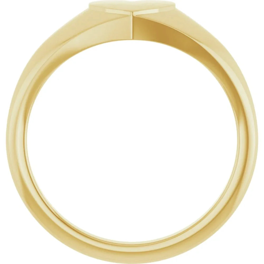 L'Aube de la Côte d'Azur, Heart Signet Ring