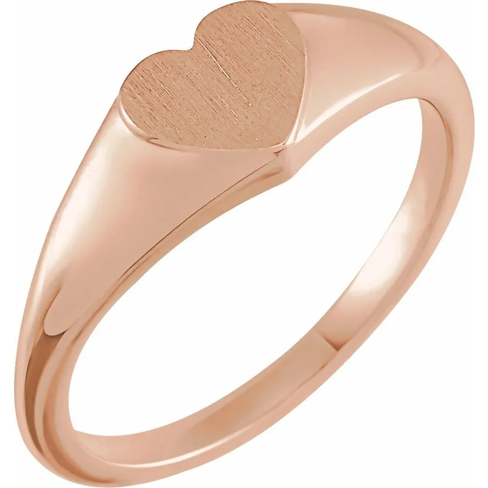 L'Aube de la Côte d'Azur, Heart Signet Ring
