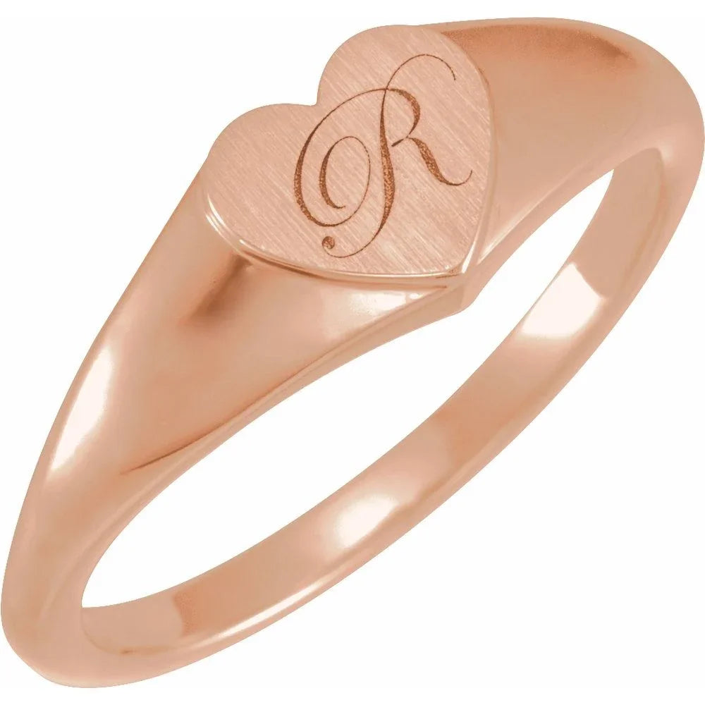 L'Aube de la Côte d'Azur, Heart Signet Ring