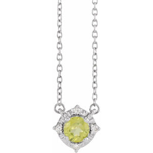 14K White Gold