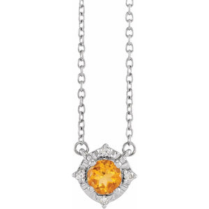 14K White Gold