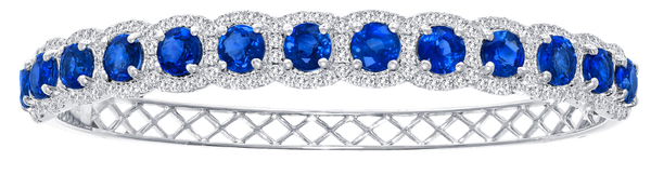 Fontaine de Concorde, Sapphire & Diamonds Bracelet