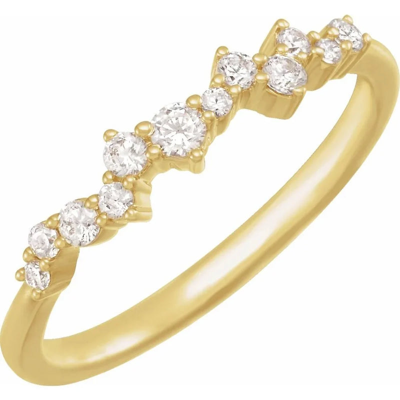 Étincelles de Montmartre, Lab-Grown Diamond Scattered Ring