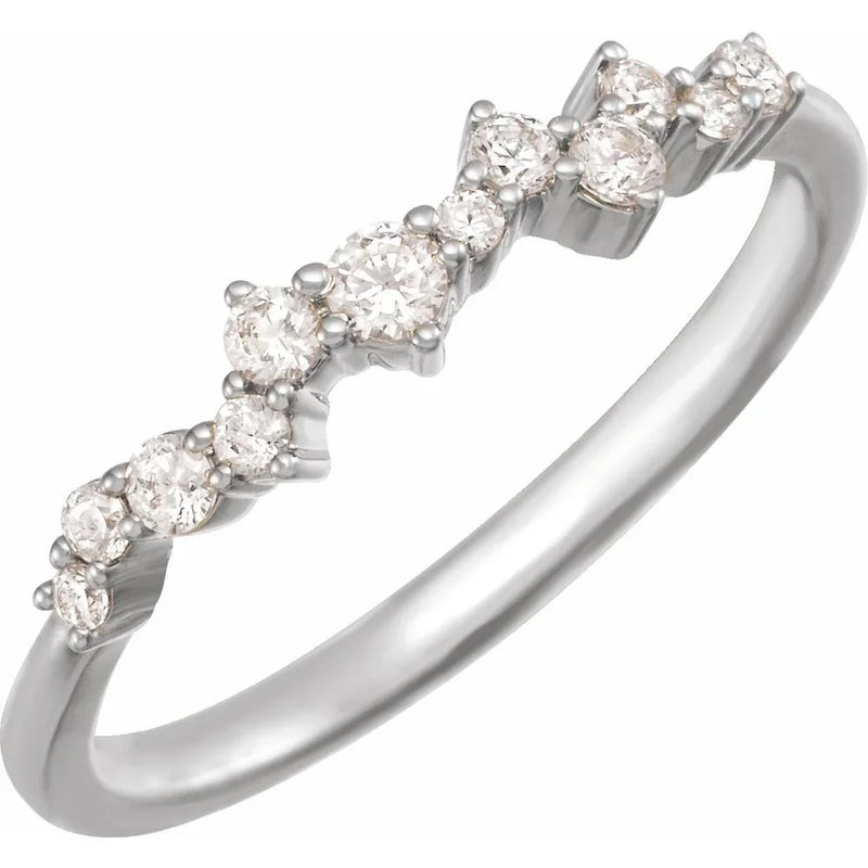 Étincelles de Montmartre, Lab-Grown Diamond Scattered Ring