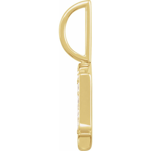 L'Initiale du Marais, Diamond Gothic Initial Charm