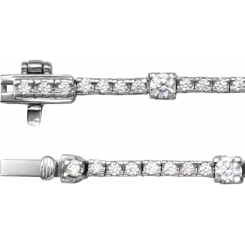 Aurore de Chambord, Lab-Grown Diamond Tennis Necklace
